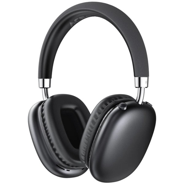 Фото - Наушники накладные беспроводные AceFast H13 Bluetooth+3,5мм Black (6974316285878)
