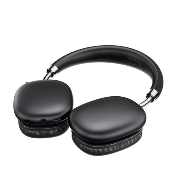 Фото - Наушники накладные беспроводные AceFast H13 Bluetooth+3,5мм Black (6974316285878)