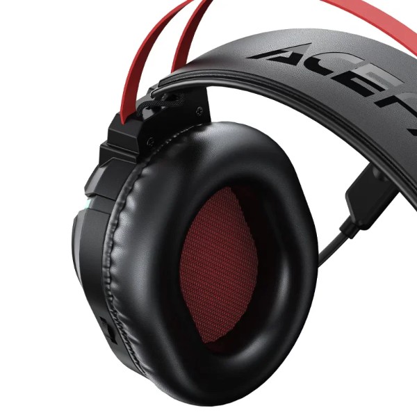 Фото - Гарнітура дротова ігрова AceFast H16 Black (6974316287025)