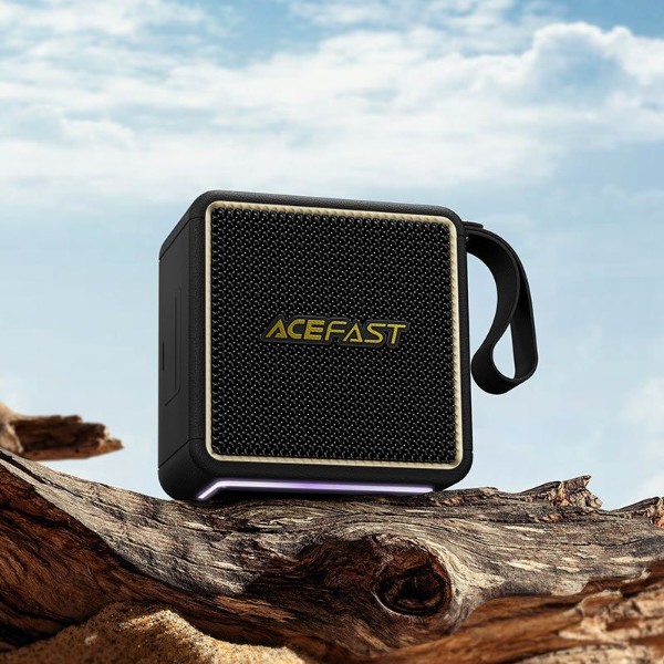 Фото - Портативная акустика AceFast K3 Nano Black (6974316285229)