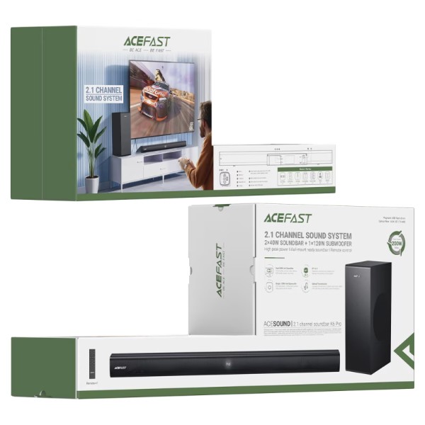 Фото - Саундбар AceFast K6 Pro (6974316286592)