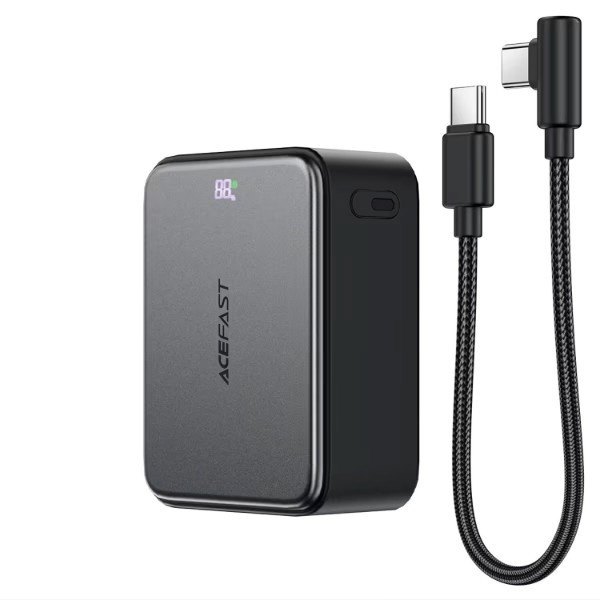 Фото - Батарея мобильная AceFast M28-10000 22.5W Black (6974316285984)