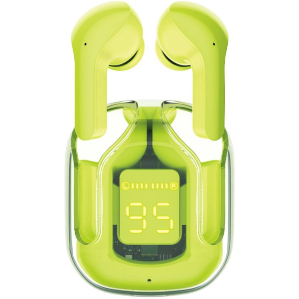 Фото - Наушники вкладыши беспроводные TWS AceFast T6 youth green (6974316281573)