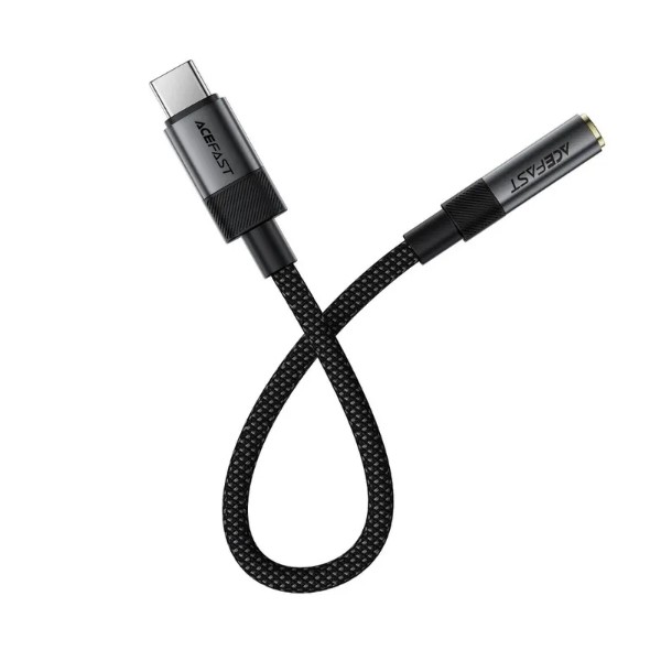 Фото - Переходник AceFast USB-C 3.5 mm 15cm audio converter J12 (6974316285281)