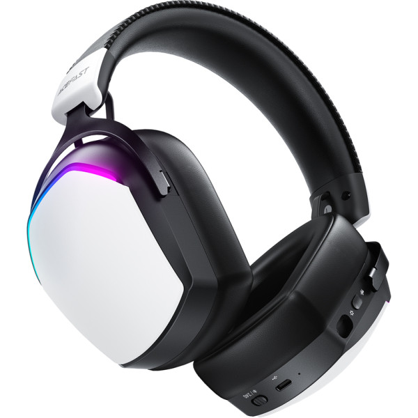 Фото - Гарнітура бездротова ігрова AceFast H11 gaming wireless headset White (6974316285601)