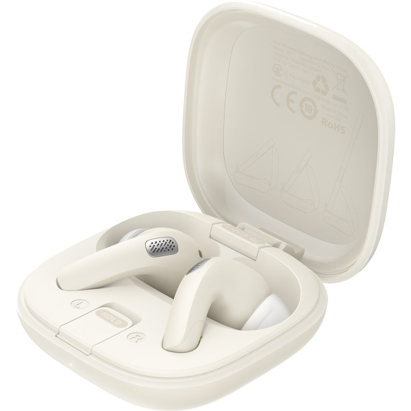 Фото - Наушники вкладыши беспроводные TWS AceFast W4, IPX4, Khaki (6974316285021)