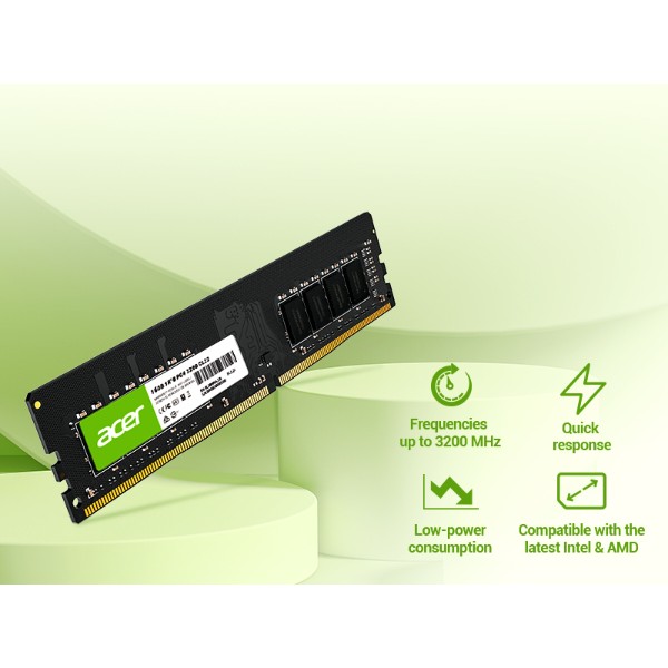Фото - Пам'ять DDR Acer 8Gb 3200MHz UD100 (BL.9BWWA.222)