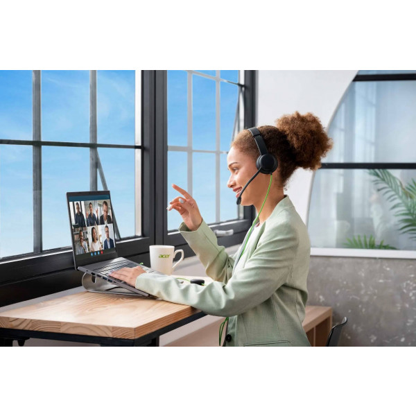 Фото - Гарнитура проводная Acer AHW250 Black (GP.HDS11.01N)