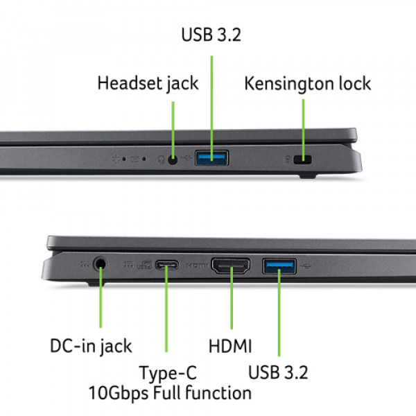 Фото - Ноутбук Acer Extensa 15 EX215-23-R373 (NX.EH3EU.01G) Steel Gray