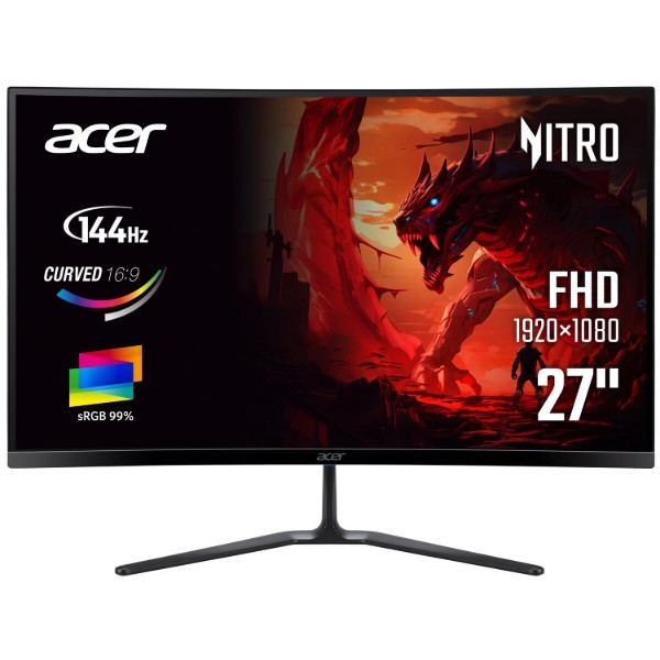 Фото - Монітор Acer Nitro ED270P0bmipx (UM.HE0EE.005) Фото - Монітор Acer Nitro ED270P0bmipx (UM.HE0EE.005)