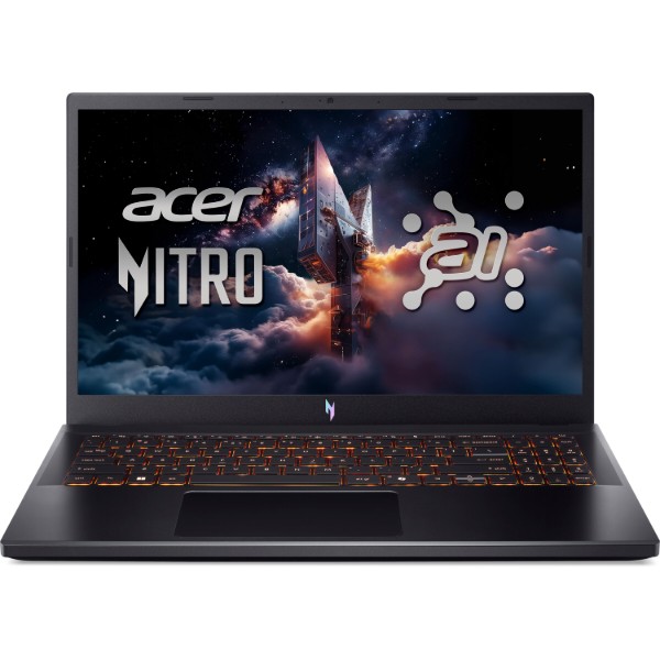 Фото - Ноутбук игровой Acer Nitro V 15 ANV15-42 (NH.QV4EU.009) Obsidian black Фото - Ноутбук игровой Acer Nitro V 15 ANV15-42 (NH.QV4EU.009) Obsidian black