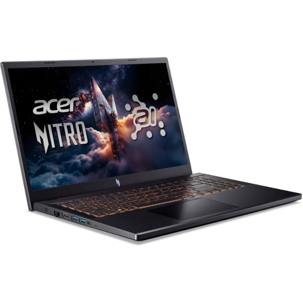 Фото - Ноутбук игровой Acer Nitro V 15 ANV15-42 (NH.QV4EU.009) Obsidian black