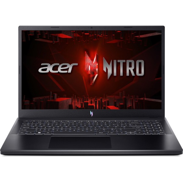 Фото - Ноутбук ігровий Acer Nitro V15 ANV15-51 (NH.QNDEU.002) Obsidian Black