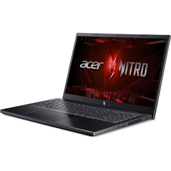 Фото - Ноутбук ігровий Acer Nitro V15 ANV15-51 (NH.QNDEU.002) Obsidian Black