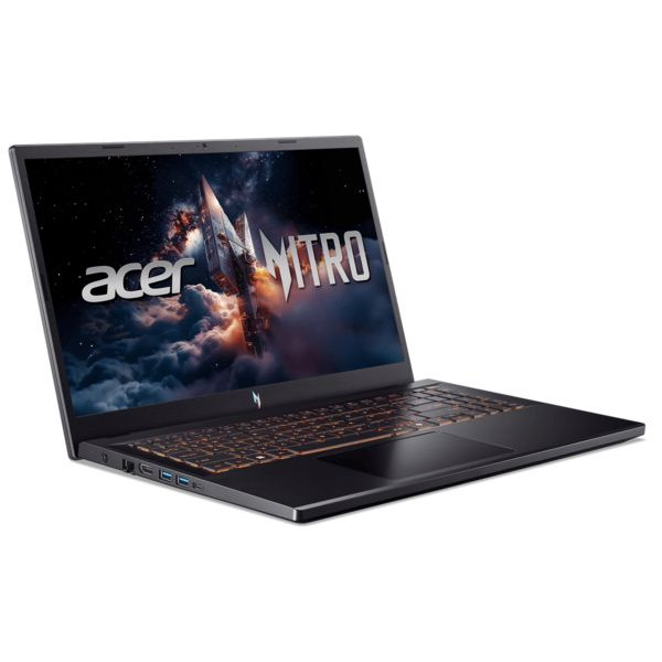Фото - Ноутбук ігровий Acer Nitro V 15 ANV15-52-55UC (NH.QZ8EU.01A) Obsidian Black