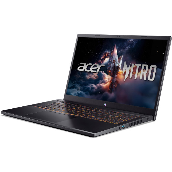 Фото - Ноутбук ігровий Acer Nitro V 15 ANV15-52-58XP (NH.QV3EU.006) Obsidian Black