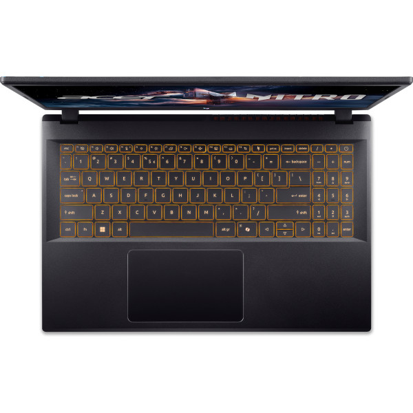 Фото - Ноутбук ігровий Acer Nitro V 15 ANV15-52-58XP (NH.QV3EU.006) Obsidian Black