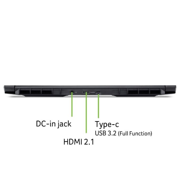 Фото - Ноутбук игровой Acer Nitro V 16S ANV16S-61 (NH.QXTEU.001) Obsidian Black