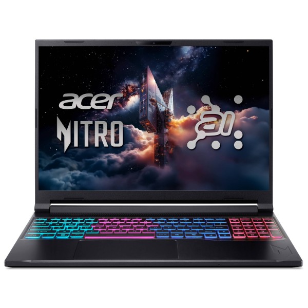 Фото - Ноутбук игровой Acer Nitro V 16S ANV16S-61 (NH.QXTEU.001) Obsidian Black