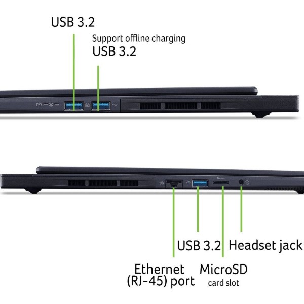 Фото - Ноутбук игровой Acer Predator Helios Neo 16S AI PHN16S-I51 (NH.U3TEU.003) Black