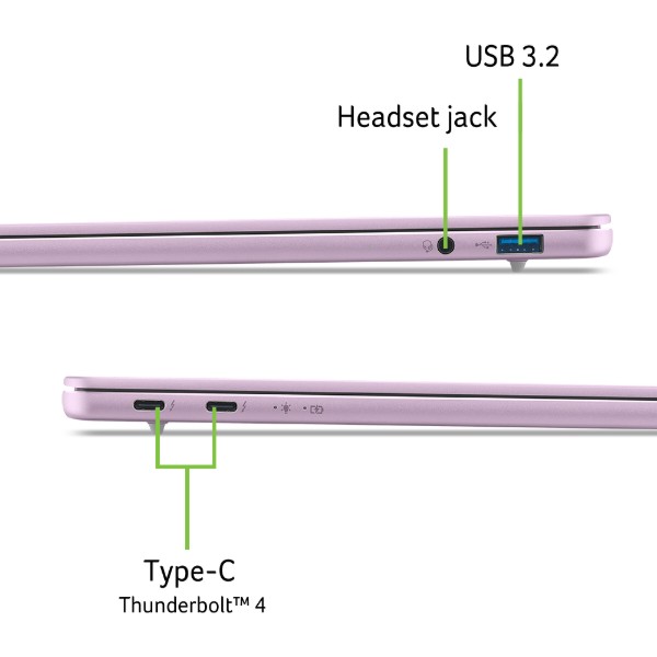 Фото - Ноутбук Acer Swift Air 14 SFA14-I31 (NX.W4JEU.002) Pink