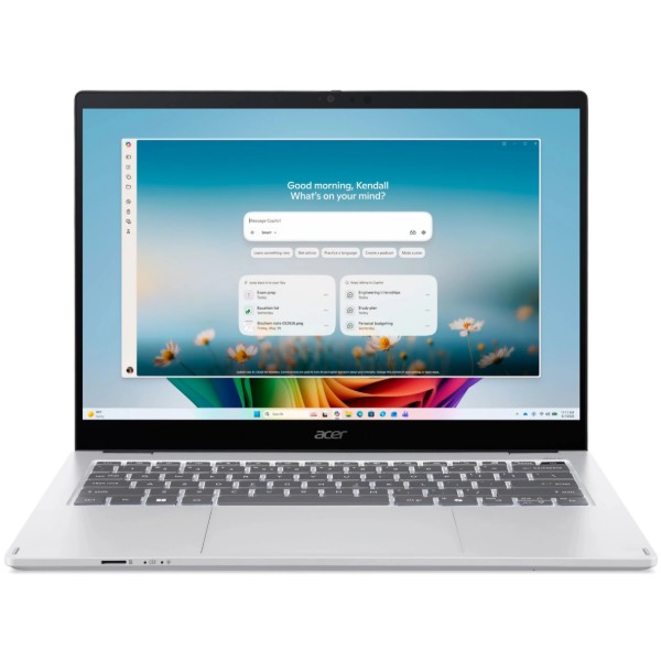 Фото - Ноутбук Acer Swift Spin 14 AI SFSP14-I51T (NX.W0SEU.005) Platinum Silver