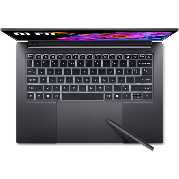 Фото - Ноутбук Acer Swift X 14 SFX14-73G (NX.J81EU.003) Titanium Grey