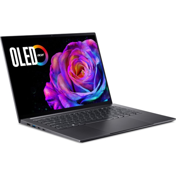 Фото - Ноутбук Acer Swift X 14 SFX14-73G (NX.J81EU.003) Titanium Grey