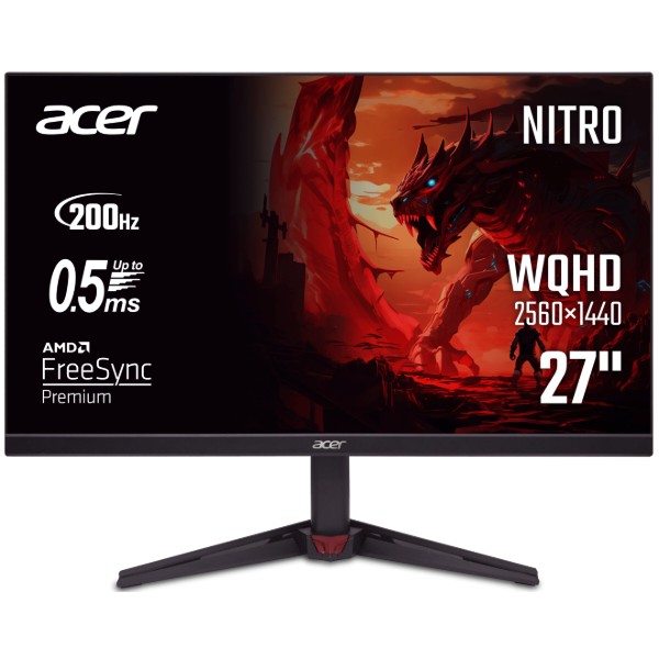 Фото - Монитор игровой Acer VG270UX1bmiipx (UM.HV0EE.105)