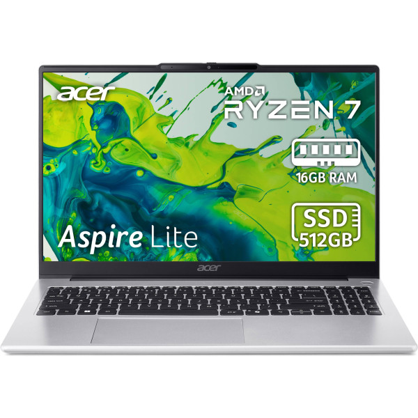 Фото - Ноутбук Acer Aspire Lite AL15-45P (NX.DLQEU.001) Silver