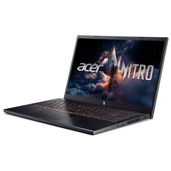 Фото - Ноутбук ігровий Acer Nitro V 15 ANV15-52-75CP (NH.QZ8EU.01B) Obsidian Black