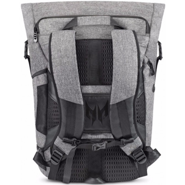Фото - Рюкзак для ноутбуку Acer Predator Gaming Rolltop Backpack PBG6A0 Gray-Black (NP.BAG1A.255)