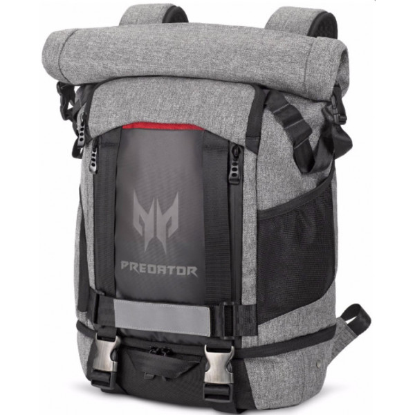 Фото - Рюкзак для ноутбуку Acer Predator Gaming Rolltop Backpack PBG6A0 Gray-Black (NP.BAG1A.255)