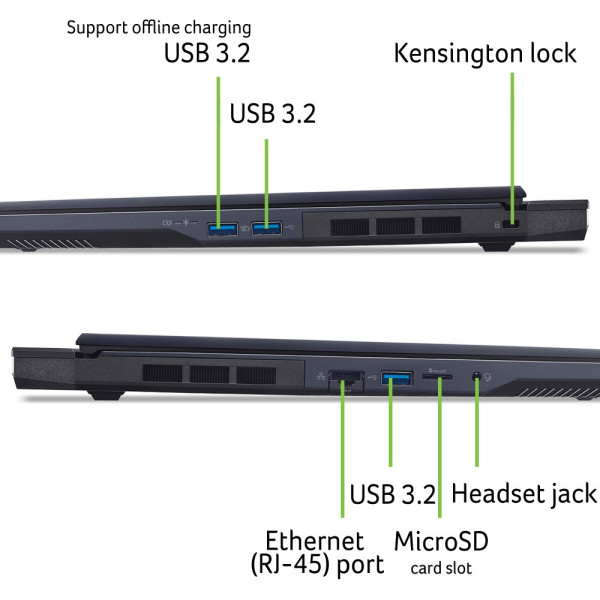Фото - Ноутбук ігровий Acer Predator Helios Neo 16 PHN16-I31 (NH.U64EU.005) Abyssal Black
