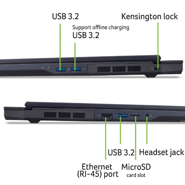 Фото - Ноутбук игровой Acer Predator Helios Neo 18 PHN18-72 (NH.QVMEU.005) Black