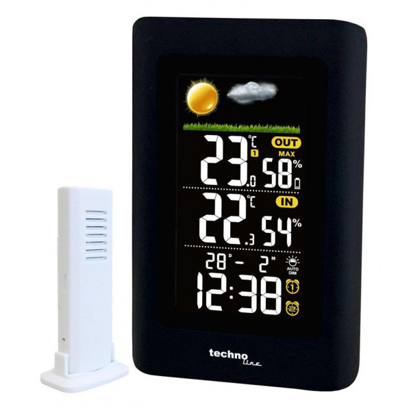 Фото - Метеостанция Technoline Black (WS6447)