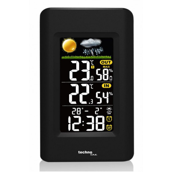 Фото - Метеостанция Technoline Black (WS6447)