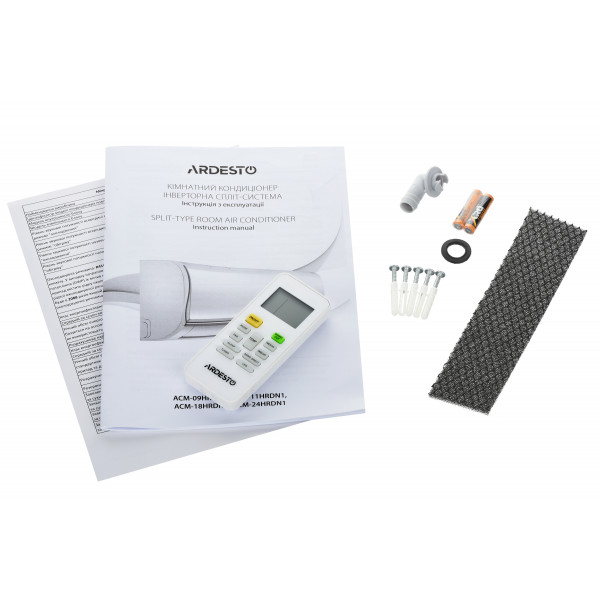 Фото - Кондиціонер спліт Ardesto ACM-24HRDN1