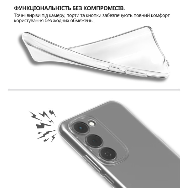 Фото - Чехол для смартфона BeCover for Tecno Spark 40 Pro Plus (KM7) Transparancy (715044)