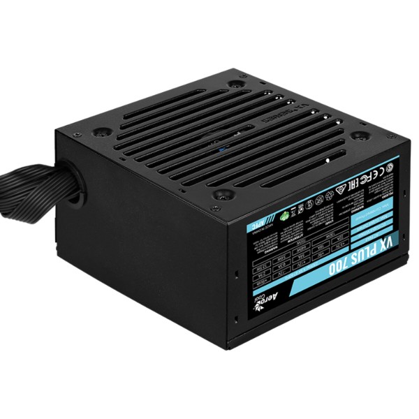 Фото - Блок питания для ПК AEROCOOL VX Plus Stealth 700 (ACPN-VS70AEY.12)
