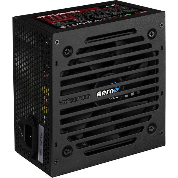 Фото - Блок живлення для ПК AEROCOOL VX Plus Stealth 800 (ACPN-VS80AEY.12)
