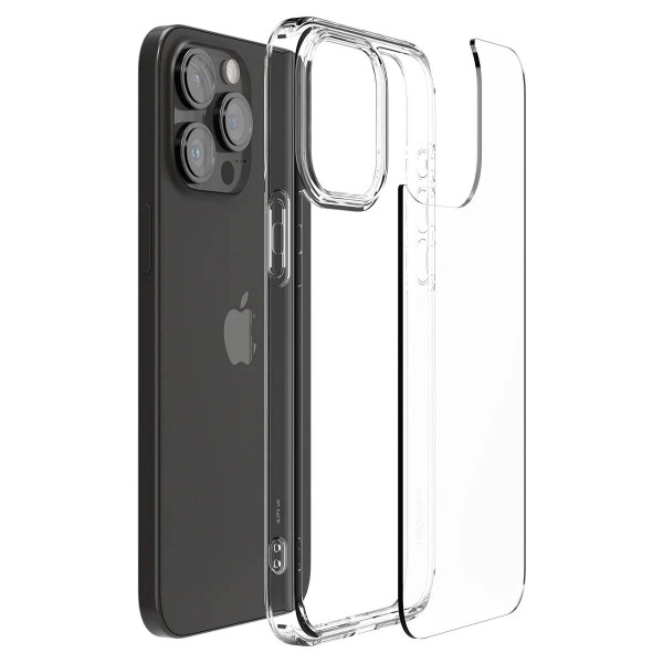 Фото - Чохол для смартфону Spigen for Apple iPhone 15 Pro Max Ultra Hybrid Crystal Clear (ACS06565)