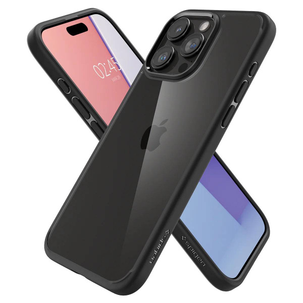 Фото - Чохол для смартфону Spigen for Apple iPhone 15 Pro Max Ultra Hybrid Matte Black (ACS06570)