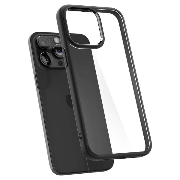 Фото - Чохол для смартфону Spigen for Apple iPhone 15 Pro Max Ultra Hybrid Matte Black (ACS06570)