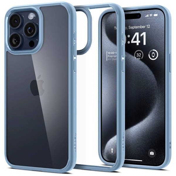 Фото - Чохол для смартфону Spigen for Apple iPhone 15 Pro Max Ultra Hybrid Sierra Blue (ACS06572)