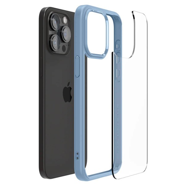 Фото - Чохол для смартфону Spigen for Apple iPhone 15 Pro Max Ultra Hybrid Sierra Blue (ACS06572)
