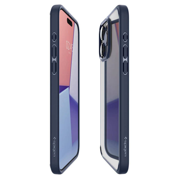 Фото - Чохол для смартфону Spigen for Apple iPhone 15 Pro Max Ultra Hybrid Navy Blue (ACS06573)