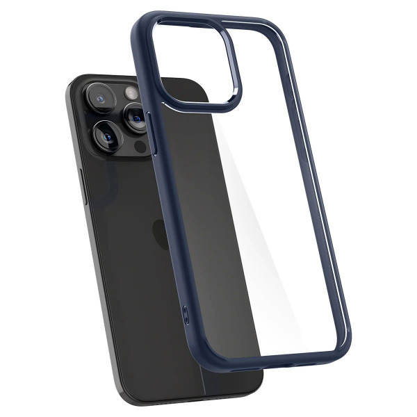 Фото - Чохол для смартфону Spigen for Apple iPhone 15 Pro Max Ultra Hybrid Navy Blue (ACS06573)