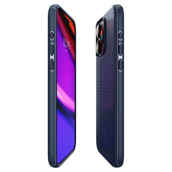 Фото - Чохол для смартфону Spigen for Apple iPhone 15 Pro Max Mag Armor MagFit Navy Blue (ACS06598)
