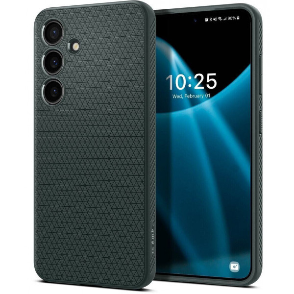 Фото - Чохол для смартфону Spigen for Samsung Galaxy S24 Liquid Air, Abyss Green (ACS07348)